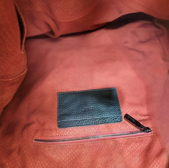 Hammitt Daniel Large Leather Tote Bag - Black Gunmetal - Picture 10 of 13